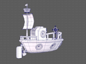 ship v01 3Dモデル