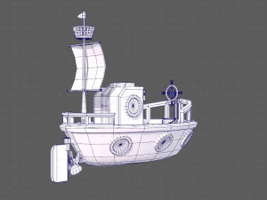 navio v01 Modelo 3D