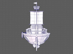 navio v01 Modelo 3D