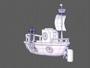 ship v01 3Dモデル
