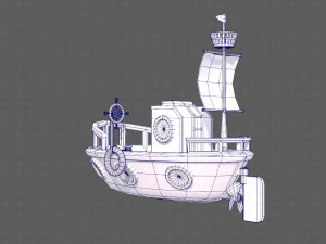 navio v01 Modelo 3D