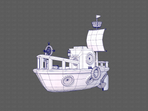 ship v01 3Dモデル