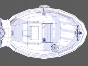 ship v01 3Dモデル