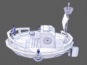 ship v01 3Dモデル
