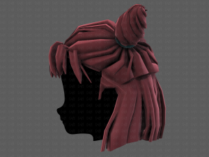 3d hair style for girl v85 3D 模型