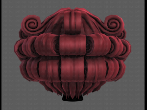 3d hair style for girl v86 3D-Modell