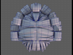 3d hair style for girl v86 3D-Modell