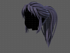3d hair style for girl v87 Model 3D