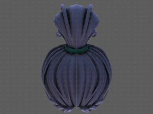 3d hair style for girl v87 3D Model