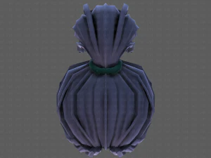 3d hair style for girl v87 3D Model