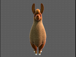 lama v01 3D Model