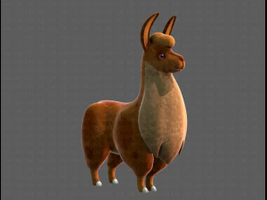 lama v01 3D Model