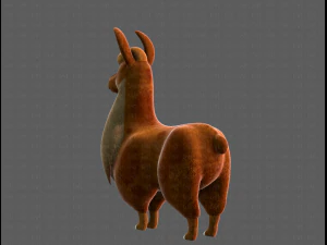 lama v01 3D Model