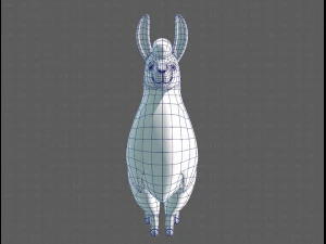 lama v01 3D Model