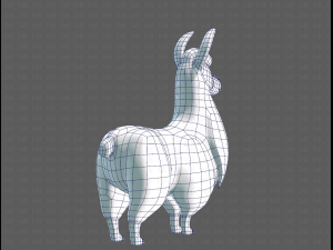 lama v01 3D Model