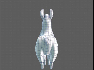 lama v01 3D Model