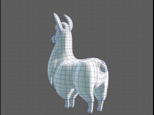 lama v01 3D Model