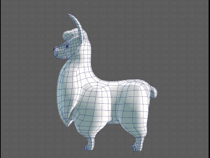 lama v01 3D Model