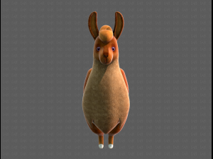 lama v01 3D Model