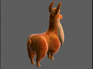 lama v01 3D Model