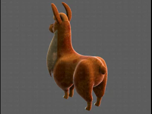 lama v01 3D Model