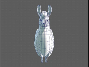lama v01 3D Model