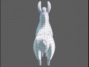 lama v01 3D Model