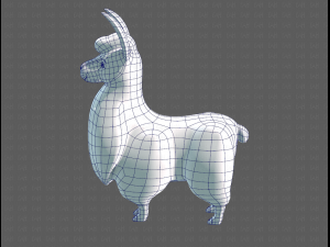 lama v01 3D Model