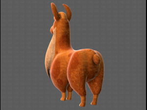 lama v01 3D Model