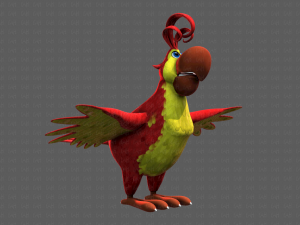 parrot v01 3D Model