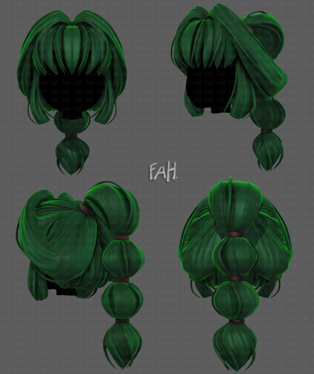 3d hair style for girl v88 Modelo 3D .c4d .max .obj .3ds .fbx .stl .blend 