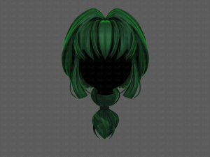 3d hair style for girl v88 Modelo 3D