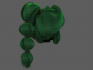 3d hair style for girl v88 Modelo 3D