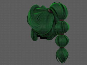 3d hair style for girl v88 Modelo 3D