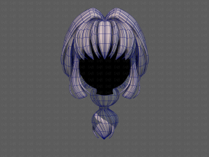 3d hair style for girl v88 Modelo 3D