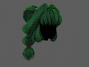 3d hair style for girl v88 Modelo 3D