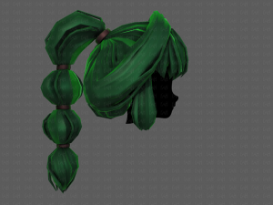 3d hair style for girl v88 Modelo 3D