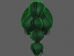 3d hair style for girl v88 Modelo 3D