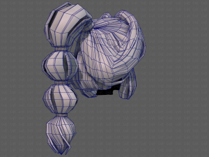 3d hair style for girl v88 Modelo 3D