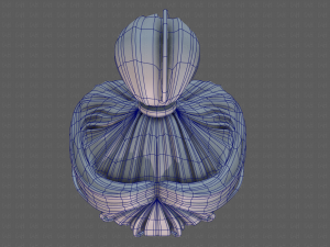 3d hair style for girl v88 Modelo 3D