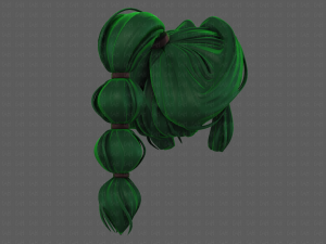 3d hair style for girl v88 Modelo 3D