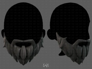 दाढ़ी v01 3D मॉडल