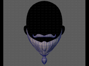 beard v02 Modèle 3D