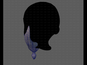 beard v02 Modèle 3D