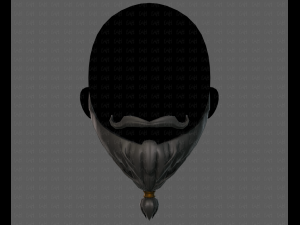 beard v02 Modèle 3D