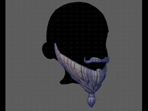 beard v02 3D Model