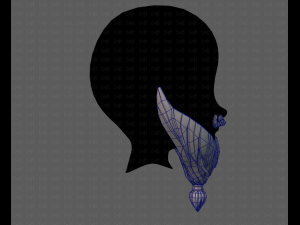 beard v02 Modèle 3D