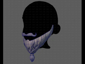 beard v02 3D Model