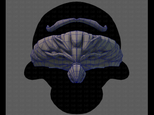 beard v02 Modèle 3D
