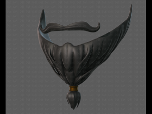 beard v02 Modèle 3D